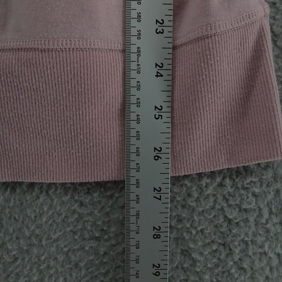 Gaiam Shirt Womens Medium Pink Stretch Pull Over‎ Sweater Soft Hoodie Yoga - Picture 5 of 6